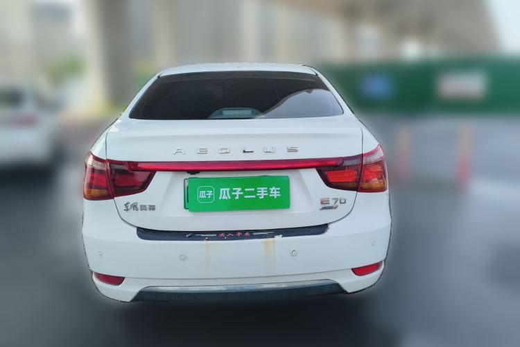 Used Dongfeng Aeolus E70 2021 Revised Version 3 500 Ultra-Comfort Edition Rear