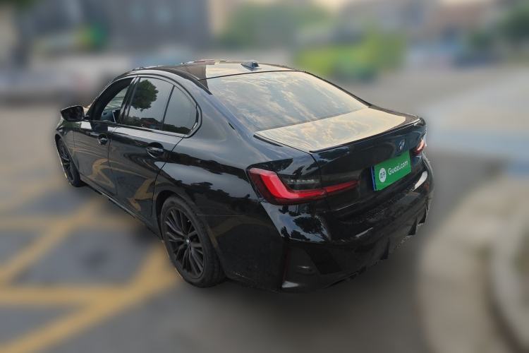 Used BMW 3 Series 2023 325i M Sport Night Edition Package Rear Left 45 Deg