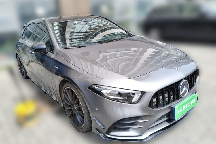 Used Mercedes-Benz A AMG 2020 Facelifted AMG A 35 4MATIC Front Right 45 Deg