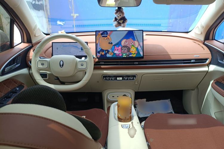 Used ORA Good Cat 2025 Model, 430 km Luxury Version Center Console