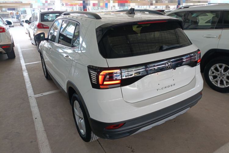 Used Volkswagen T-Cross 2021 1.5L Automatic Fashion Edition Rear Left 45 Deg