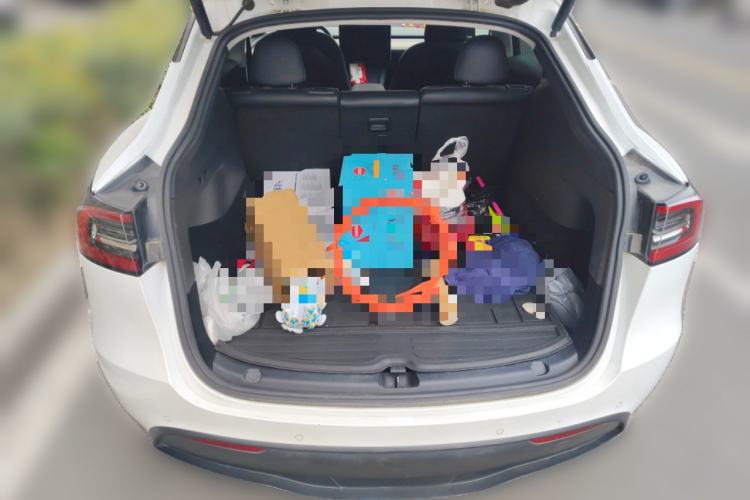 Used Tesla Model Y 2021 Standard Range Rear-Wheel Drive Version Trunk