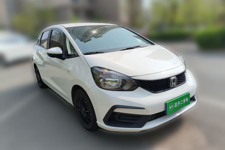 Used Honda Fit 2021 1.5L CVT Trend Edition Front Right 45 Deg