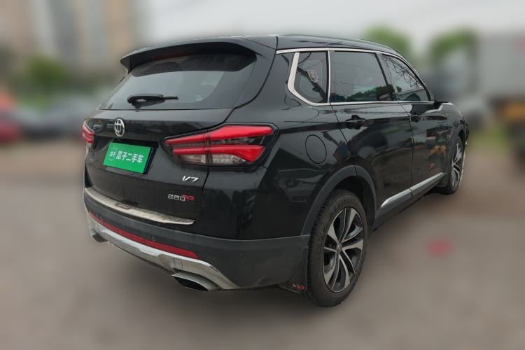 Used Brilliance V7 2018 280T DCT Luxury Model 5 Seats Rear Right 45 Deg