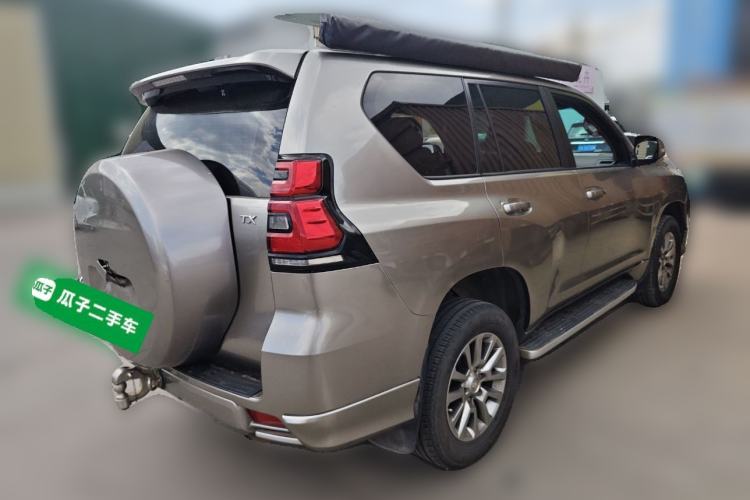 Used Toyota Prado 2019 3.5L Automatic TX-L Deluxe Edition with Rear-Mounted Spare Tire Rear Right 45 Deg