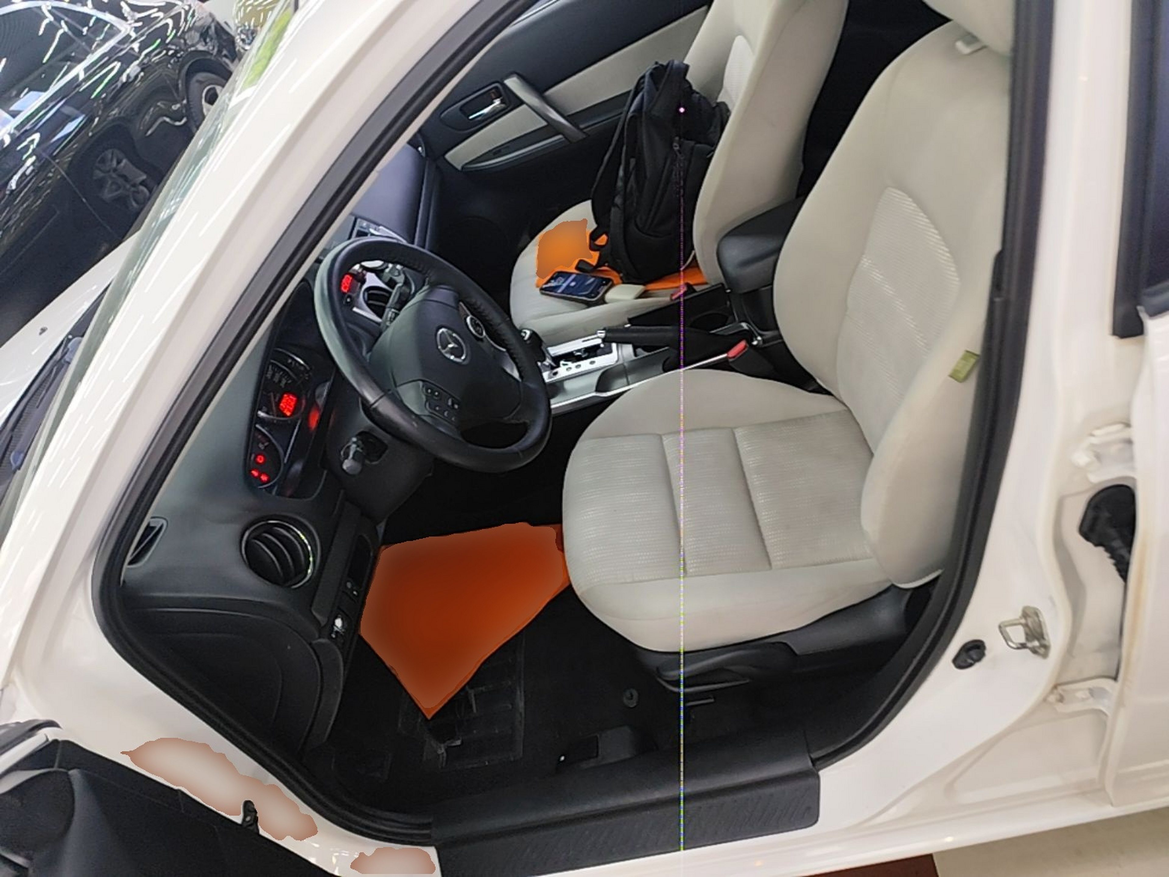 Avant de la voiture