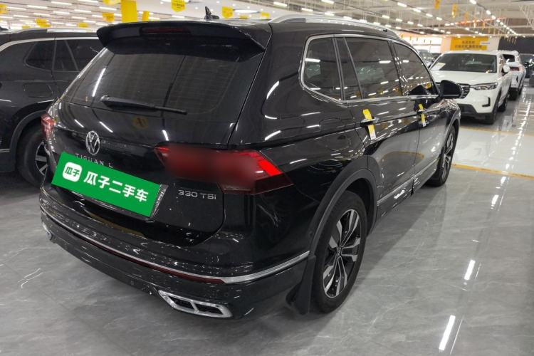 Used Volkswagen Tiguan L 2023 330TSI Automatic Two-Wheel Drive R-Line Enjoyment Edition Rear Right 45 Deg