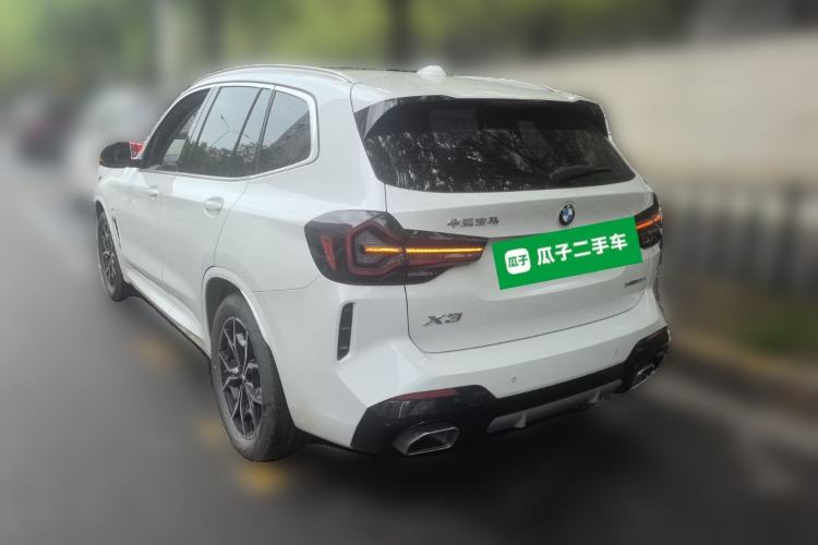 Used BMW X3 2022 xDrive25i M Sport Package Rear Left 45 Deg