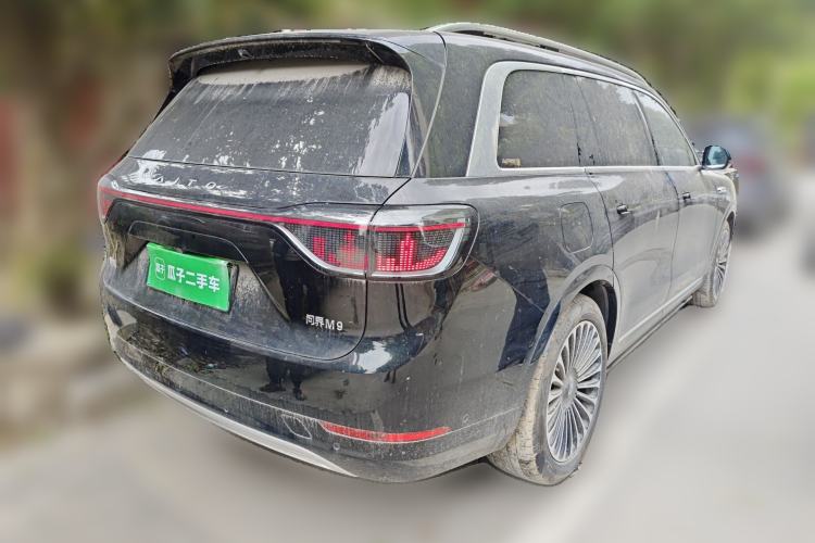 Used Hima AITO M9 2024 Range-Extended Ultra Version 42 kWh 6-Seater Model Rear Right 45 Deg