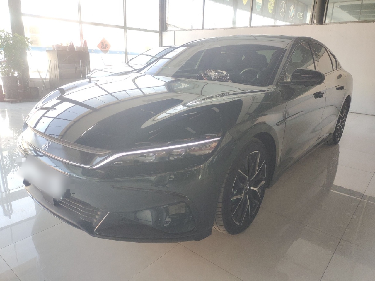 تحت مقدمة السيارة