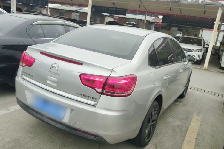 Used Citroen C-Quatre 2013 Sedan 1.6L Automatic Prestige Model Rear Right 45 Deg