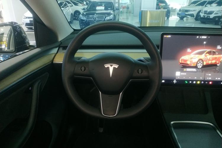 Used Tesla Model Y 2022 Revised Version Rear-Wheel Drive Steering Wheel