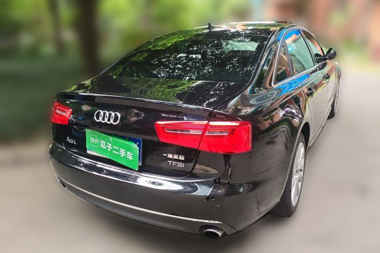 Used Audi A6L 2014 TFSI Standard Model Rear Right 45 Deg