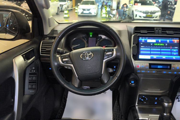 Used Toyota Prado 2018 3.5L Automatic TX-L with Rear-Mounted Spare Tire
