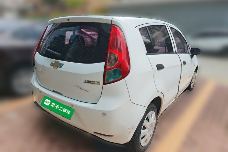 Used Chevrolet Sail 2013 Hatchback 1.2L AMT Ideal Edition Rear Right 45 Deg