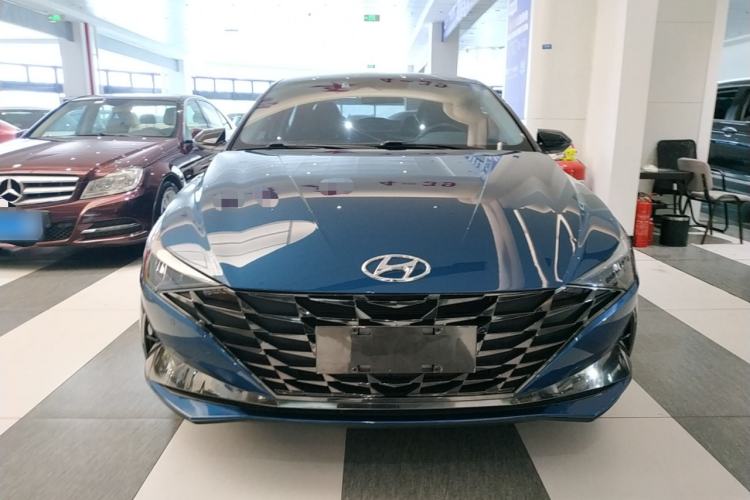 Used Hyundai Elantra 2021 1.5L CVT LUX Prestige Edition Front