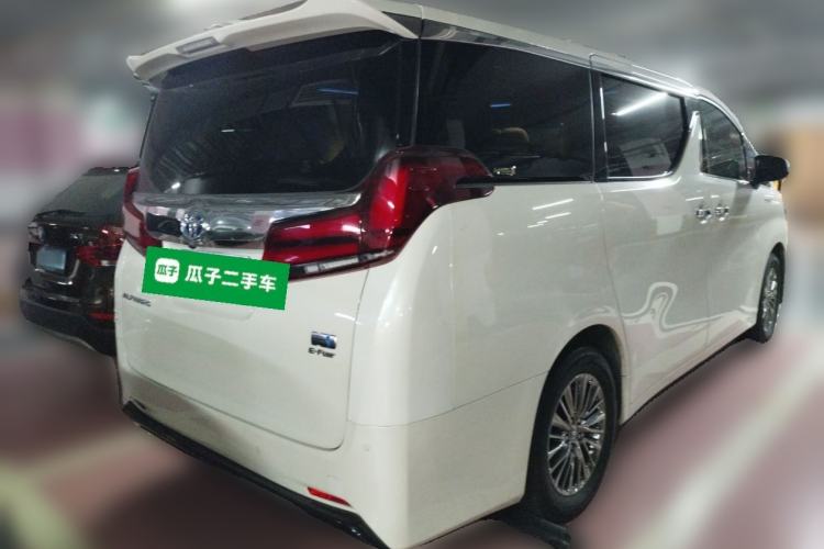 Used Toyota Alphard 2021 Dual-Engine 2.5L Luxury Edition Rear Right 45 Deg