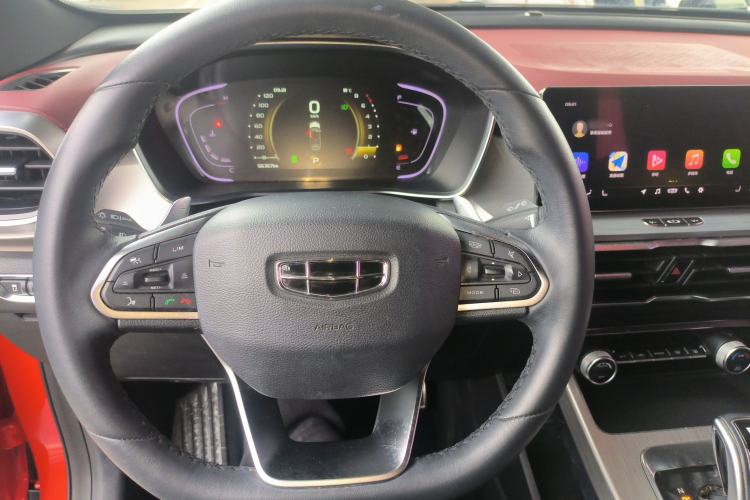 Used Geely Auto Coolray 2019 Sport Model 260T DCT Battle China V Standard Steering Wheel