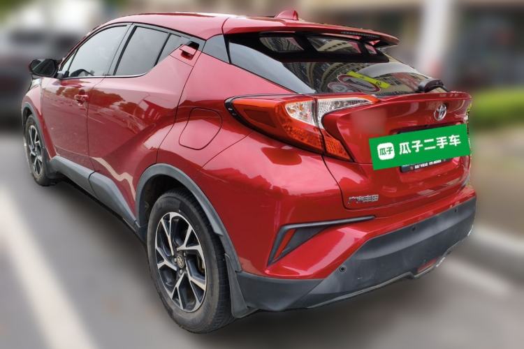 Used Toyota C-HR 2018 2.0L Leading with Sunroof China V Standard Rear Left 45 Deg