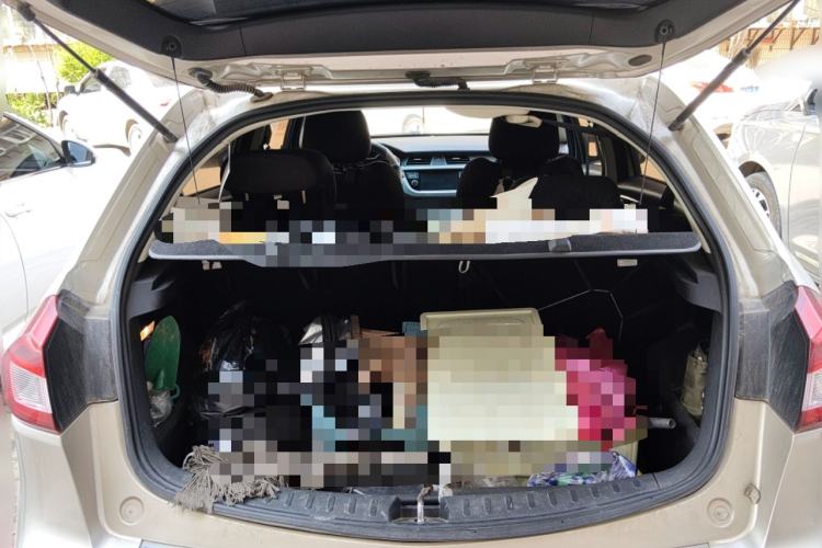 Used Geely Auto Vision X3 2017 1.5L Automatic Luxury Model Trunk