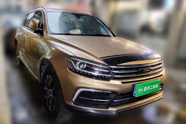 Used Zotye T600 Coupe 2017 1.5T Automatic Luxury Model Front Right 45 Deg