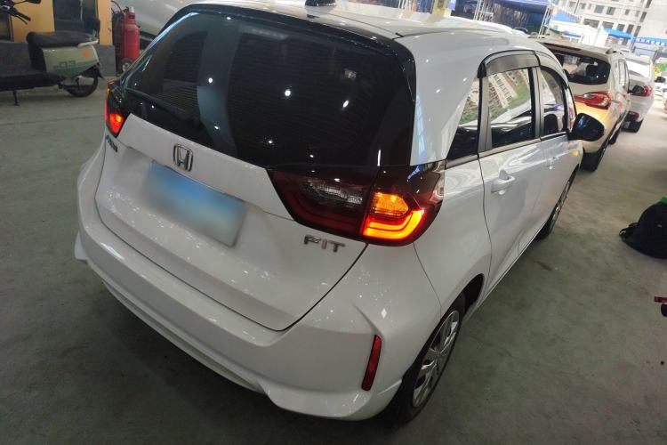 Used Honda Fit 2021 1.5L CVT Trend Edition Rear Right 45 Deg