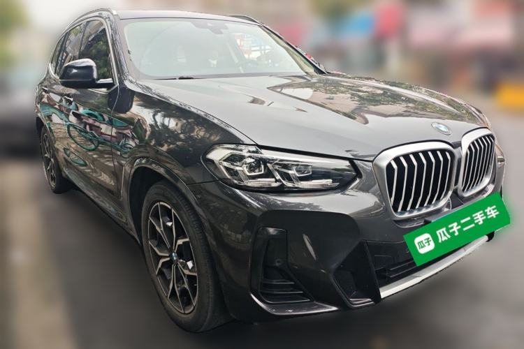 Used BMW X3 2022 xDrive25i M Sport Package Front Right 45 Deg