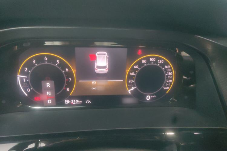 Used Volkswagen Teramont X 2022 380TSI Four-Wheel Drive Luxury Edition Instrument Cluster