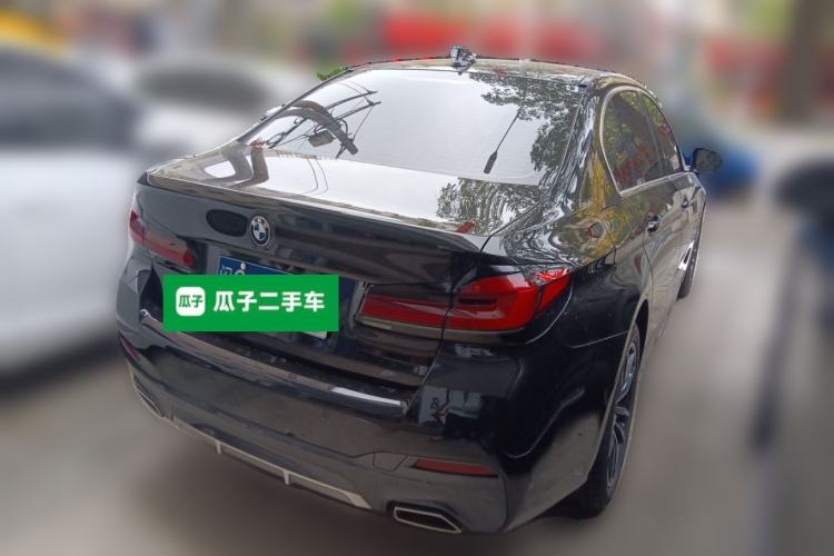 Used BMW 5 Series 2021 525Li M Sport Package Rear Right 45 Deg