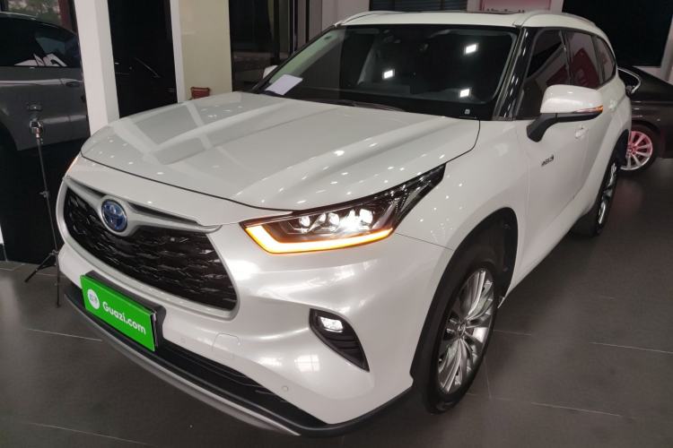 Used Toyota Highlander 2022 Dual-Engine 2.5L Four-Wheel Drive Prestige Version 7 Seats