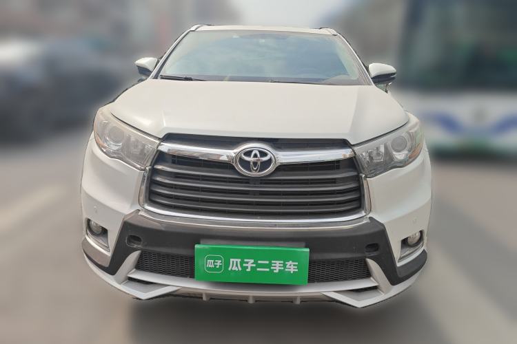 Used Toyota Highlander 2017 2.0T Four-Wheel Drive Luxury Edition 7 Seats Front