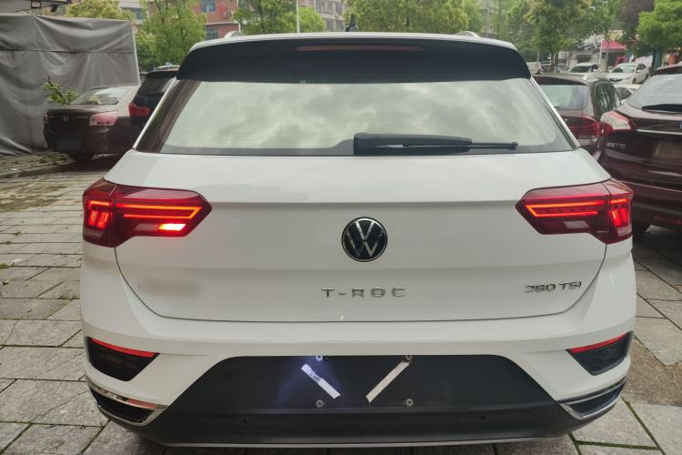 Used Volkswagen T-ROC 2022 280TSI DSG Two-Wheel Drive Elite PLUS Rear