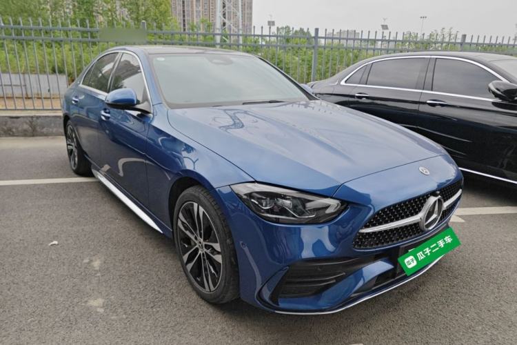 Used Mercedes-Benz C-Class New Energy 2023 C 350 eL Front Right 45 Deg