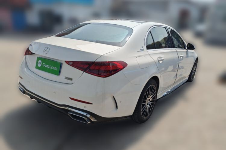 Used Mercedes-Benz C-Class 2023 C 260 L Sport Edition Rear Right 45 Deg