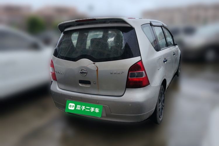 Used Nissan Livina 2007 1.6L Manual All-Around Version Rear Right 45 Deg