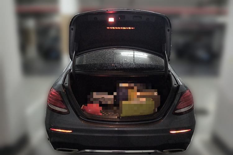 Used Mercedes-Benz E-Class 2017 E 300 L Sporty and Stylish Model Trunk