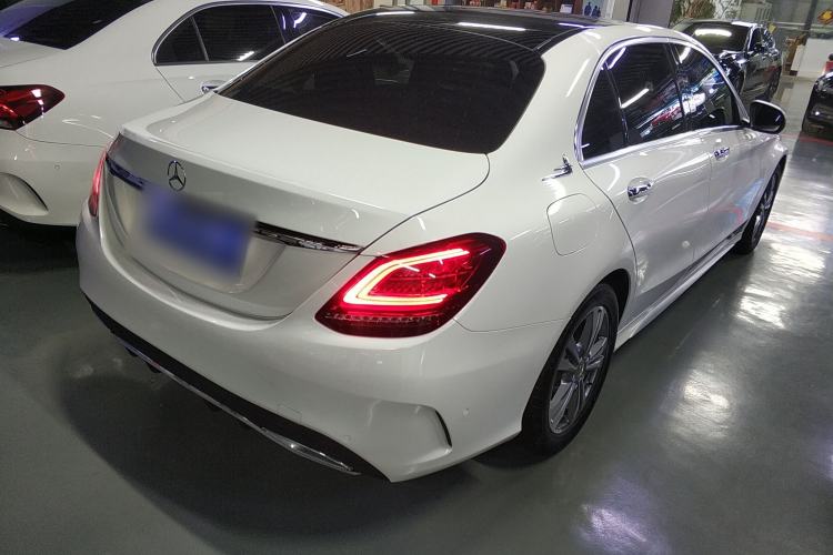 Used Mercedes-Benz C-Class 2021 C 200 L Fashion Edition Sport Version Rear Right 45 Deg