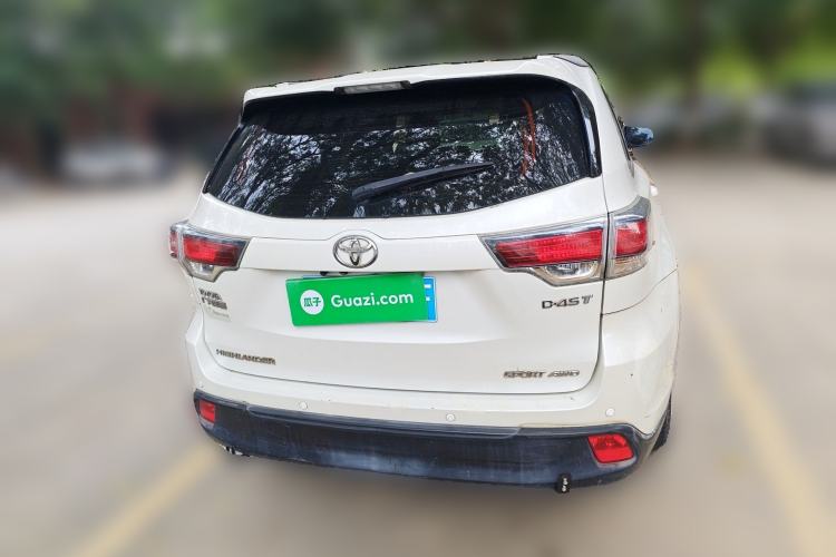 Used Toyota Highlander 2015 2.0T Four-Wheel Drive Luxury Edition 7-Seater Rear