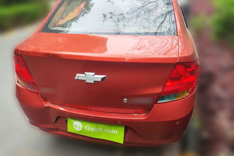 Used Chevrolet Sail 2010 Sedan 1.4L Manual Enjoyment Edition Rear