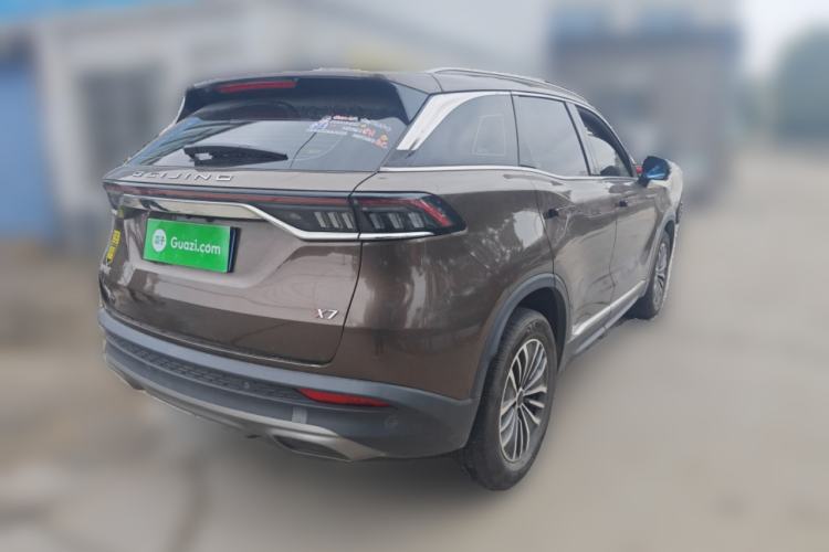 Used BAIC Beijing X7 2020 1.5TD DCT ZhiShang Edition Rear Right 45 Deg