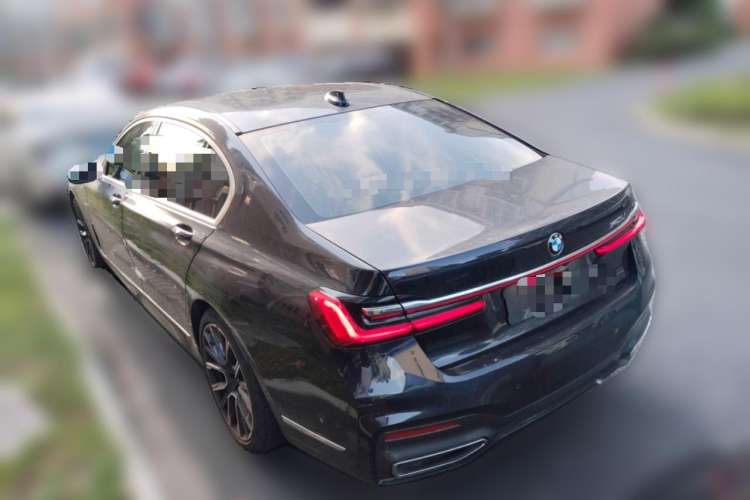 Used BMW 7 Series 2021 740Li Luxury Edition M Sport Package Rear Left 45 Deg