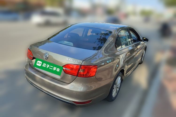 Used Volkswagen Sagitar 2014 1.4TSI Automatic Luxury Model Rear Right 45 Deg