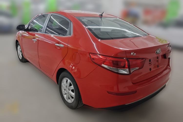 Used Kia K2 2015 Sedan 1.4L Automatic GLS Rear Left 45 Deg