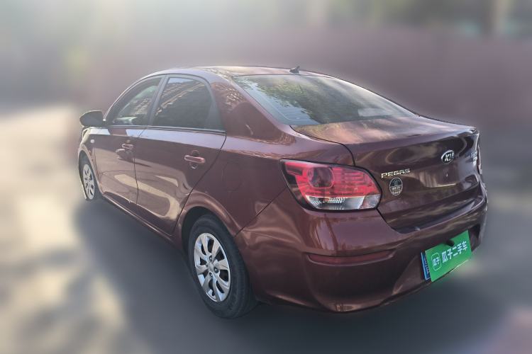 Used Kia Pegas 2017 1.4L Manual Fashion Edition Smart Rear Left 45 Deg