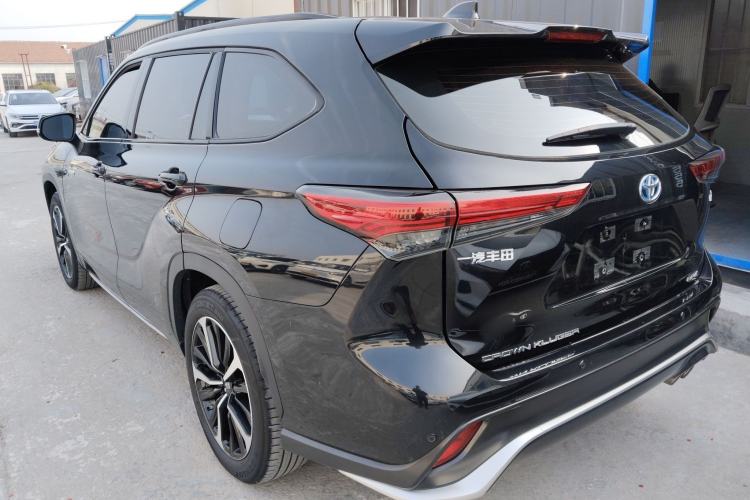 Used Toyota Crown Kluger 2022 2.5L HEV Four-Wheel Drive Luxury Edition Rear Left 45 Deg