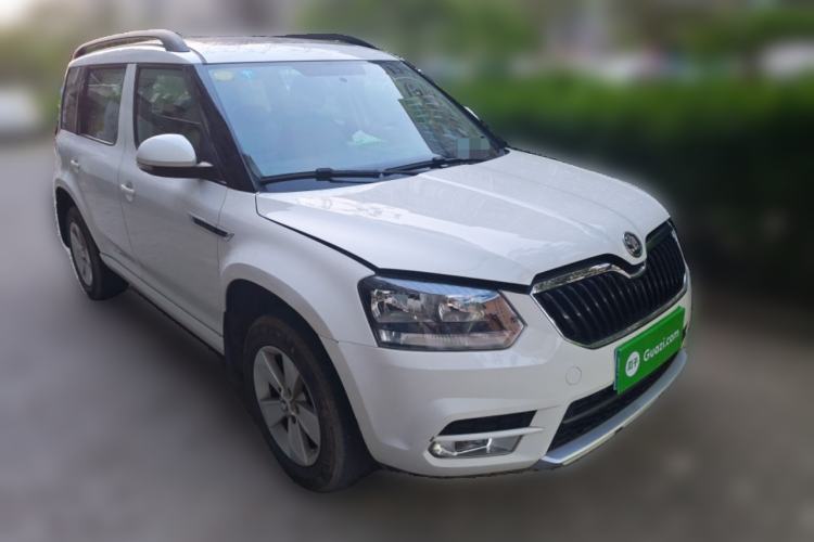 Used Skoda Yeti 2016 1.4TSI DSG Advanced Edition Front Right 45 Deg