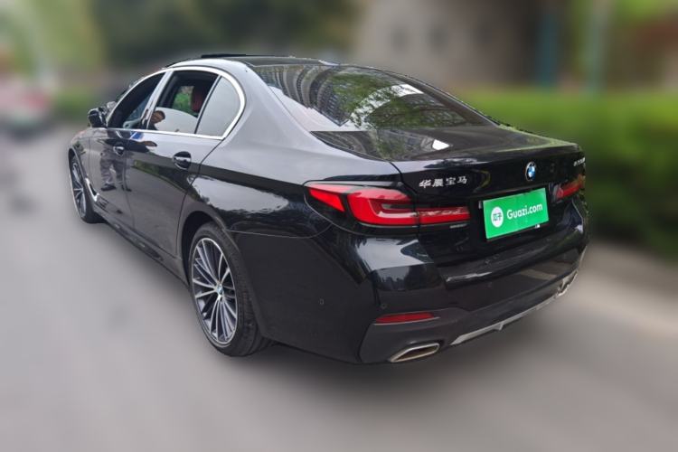 Used BMW 5 Series 2022 Restyled 530Li Leading Edition M Sport Package Rear Left 45 Deg