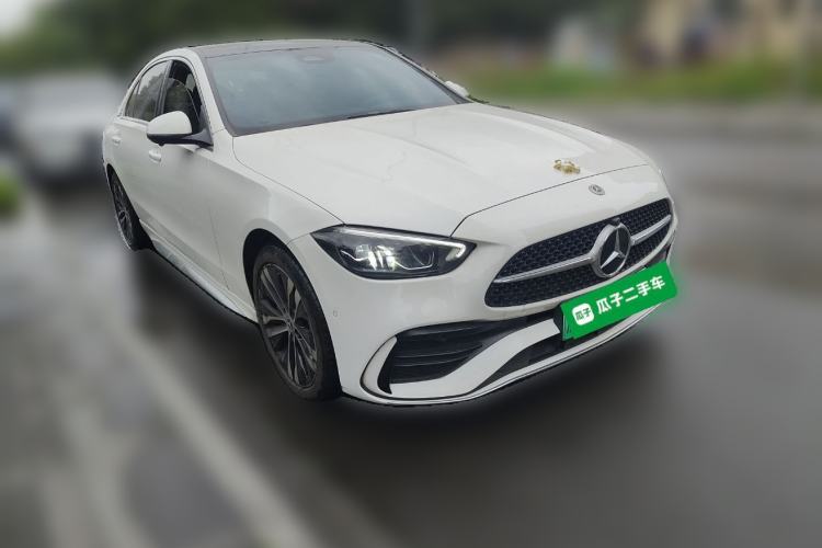 Used Mercedes-Benz C-Class New Energy 2024 Revised Version C 350 eL Front Right 45 Deg