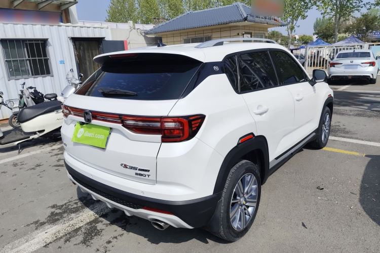 Used CHANGAN CS35PLUS 2019 1.4T DCT Chuanlian Blue Whale Edition Rear Right 45 Deg
