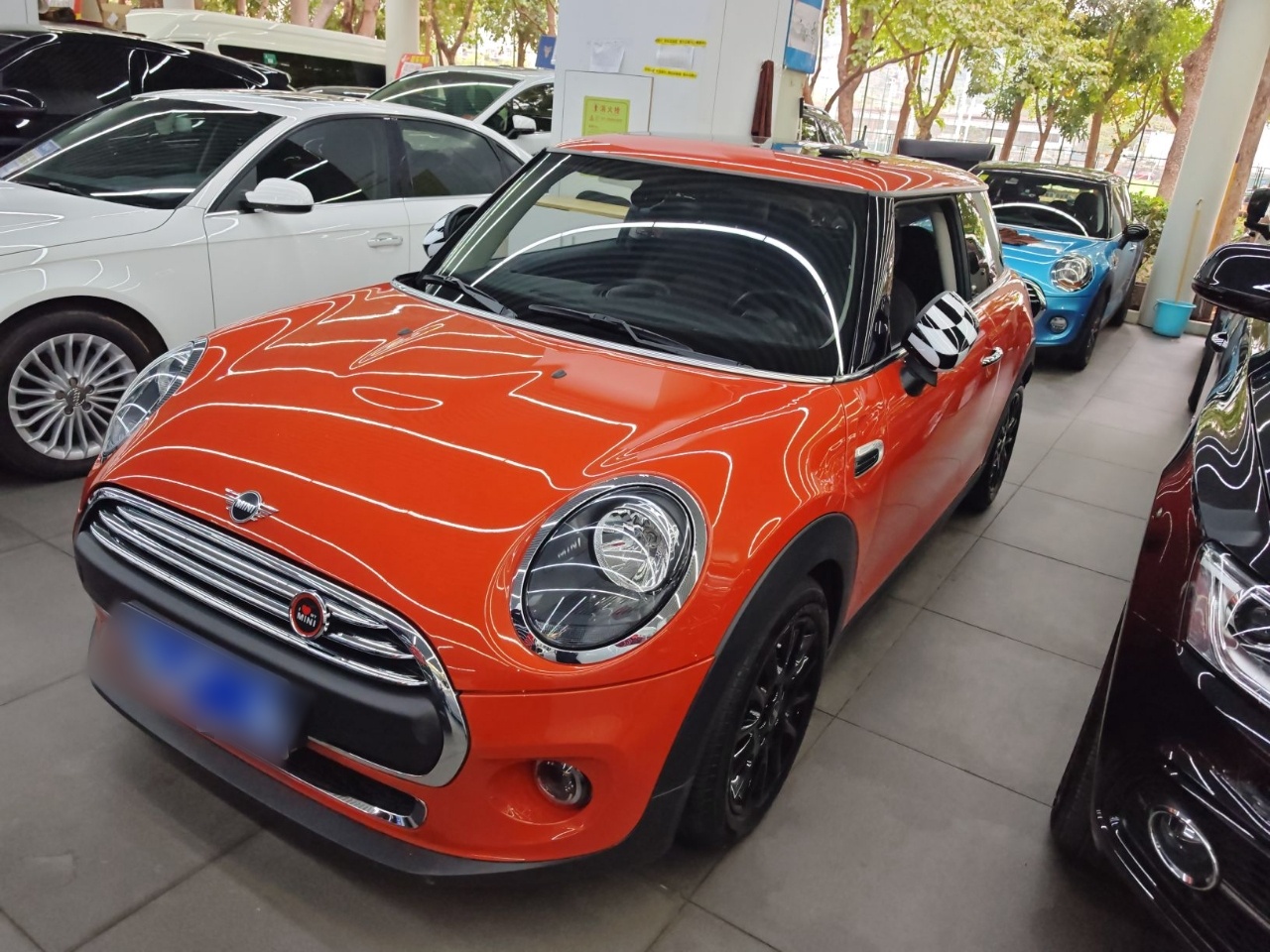 Parte inferior delantera